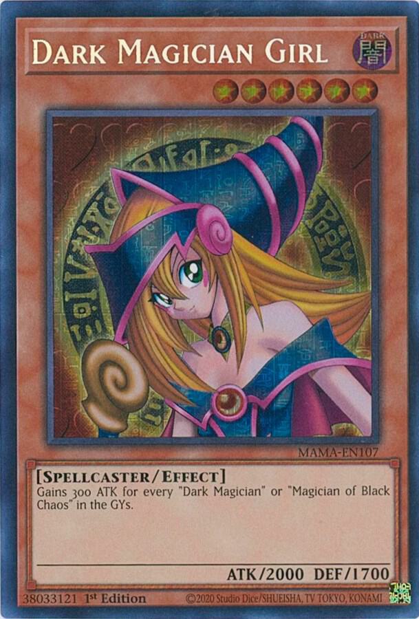 Dark Magician Girl (Secret Pharaoh's Rare)