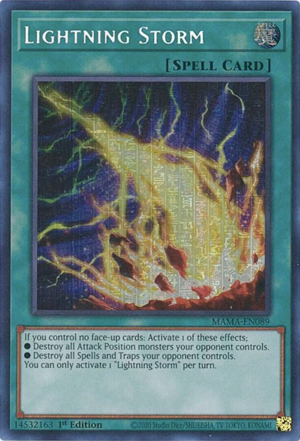 Lightning Storm (Secret Pharaoh's Rare)