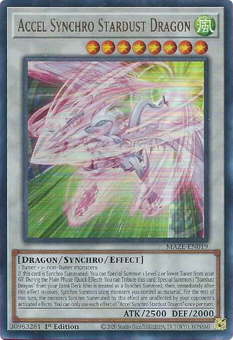 Accel Synchro Stardust Dragon