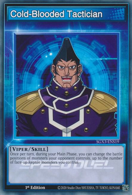 Cold-Blooded Tactician