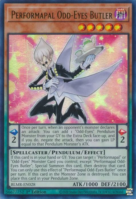 Performapal Odd-Eyes Butler