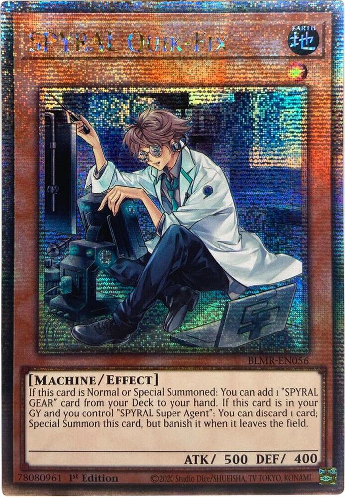 SPYRAL Quik-Fix (Quarter Century Secret Rare)
