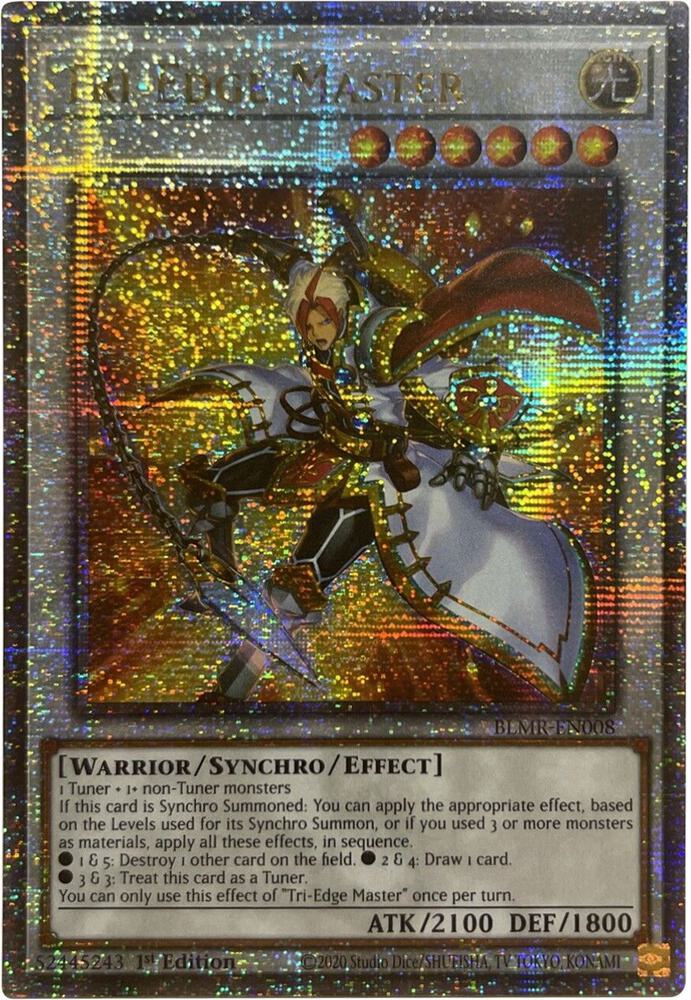 Tri-Edge Master (Quarter Century Secret Rare)