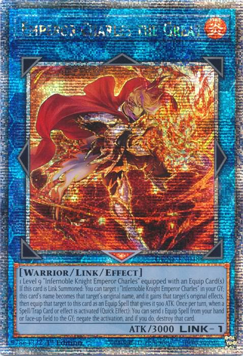 Emperor Charles the Great (Quarter Century Secret Rare)
