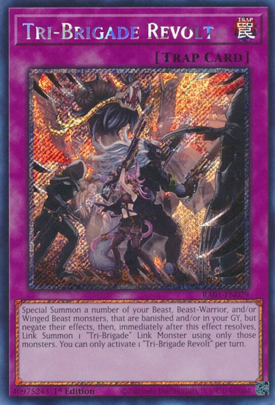 Tri-Brigade Revolt (Platinum Secret Rare)
