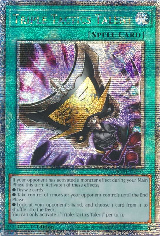 Triple Tactics Talent (Quarter Century Secret Rare)