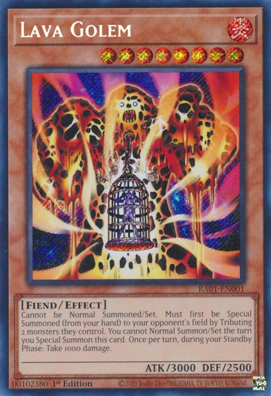 Lava Golem (Secret Rare)