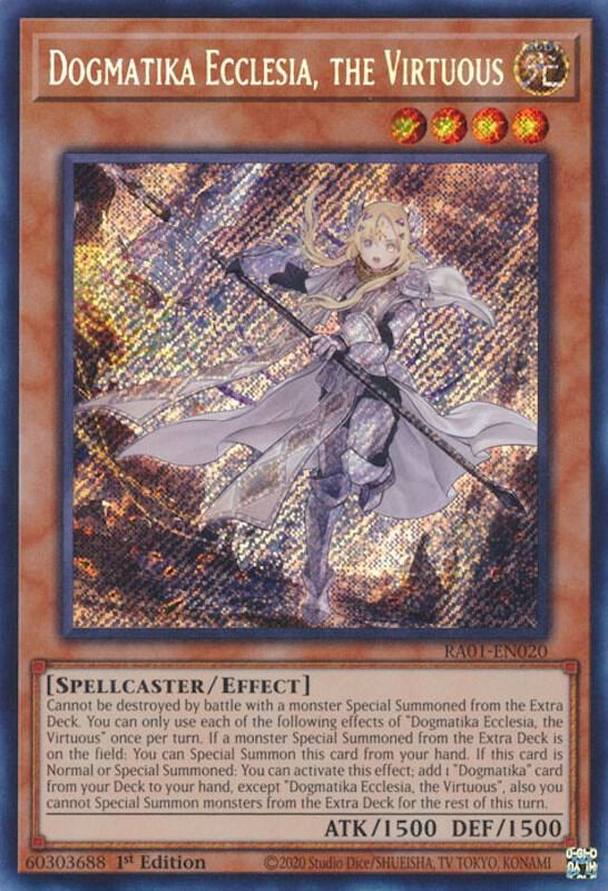 Dogmatika Ecclesia, the Virtuous (Secret Rare)