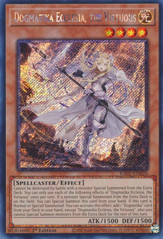 Dogmatika Ecclesia, the Virtuous (Platinum Secret Rare)