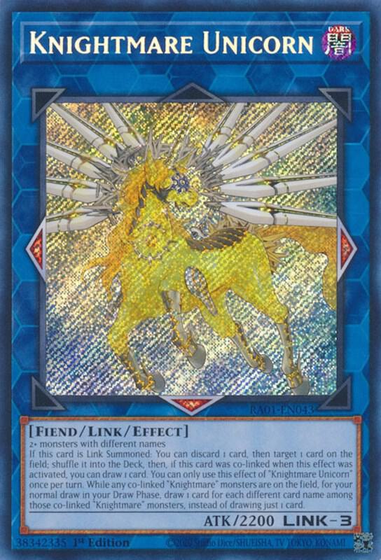 Knightmare Unicorn (Secret Rare)