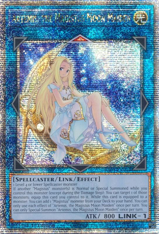 Artemis, the Magistus Moon Maiden (Quarter Century Secret Rare)