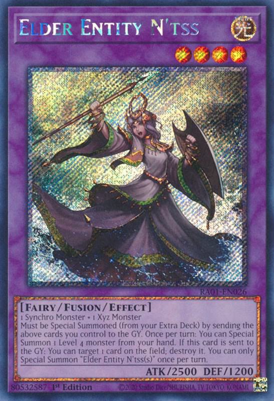Elder Entity N'tss (Platinum Secret Rare)