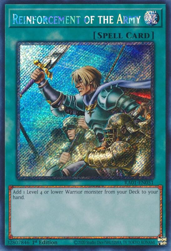 Reinforcement of the Army (Platinum Secret Rare)
