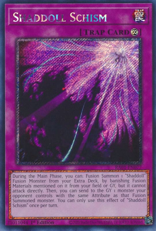 Shaddoll Schism (Platinum Secret Rare)
