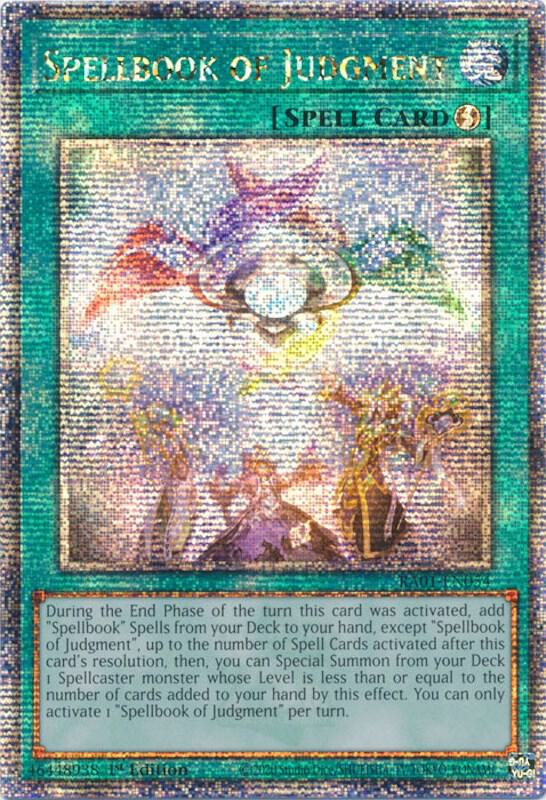 Spellbook of Judgment (Quarter Century Secret Rare)