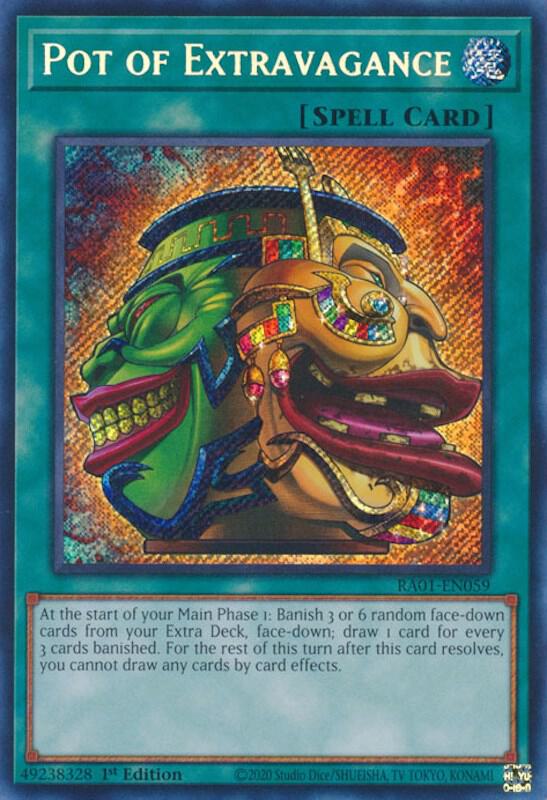Pot of Extravagance (Secret Rare)