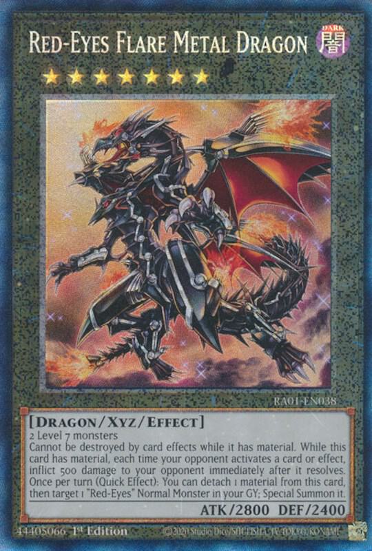 Red-Eyes Flare Metal Dragon (PCR)