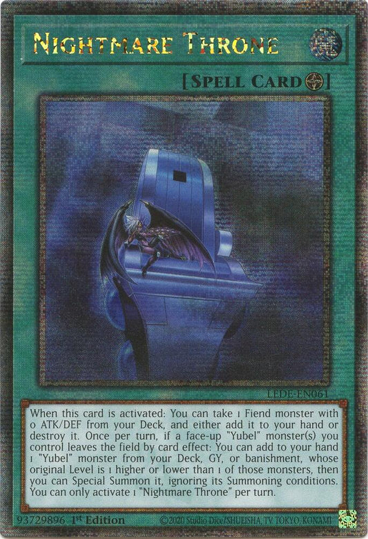 Nightmare Throne (Quarter Century Secret Rare)
