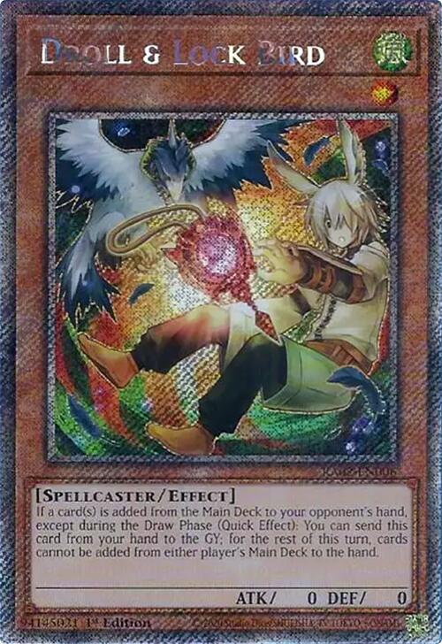 Droll & Lock Bird (Alternate Art) (Platinum Secret Rare)