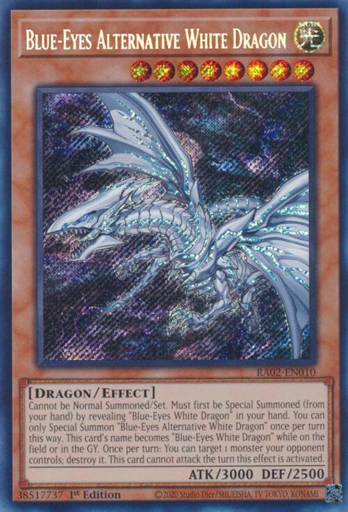 Blue-Eyes Alternative White Dragon (Secret Rare)