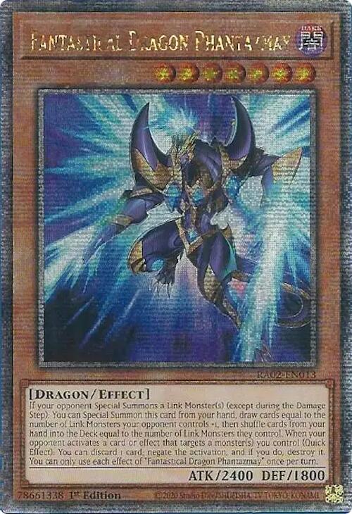 Fantastical Dragon Phantazmay (Alternate Art) (Quarter Century Secret Rare)