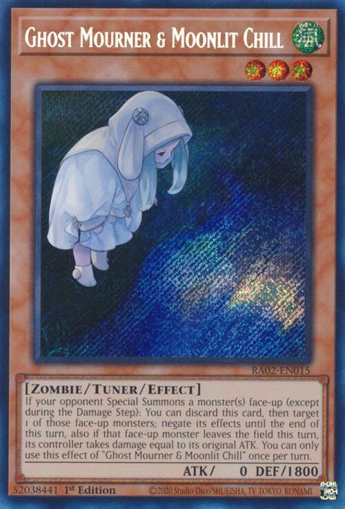 Ghost Mourner & Moonlit Chill (Alternate Art) (Secret Rare)