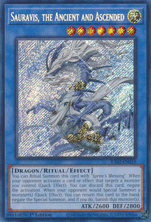 Sauravis, the Ancient and Ascended (Secret Rare)