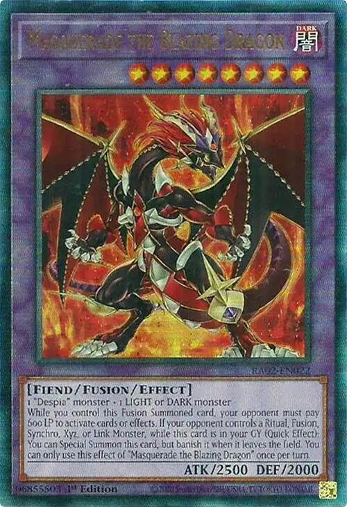 Masquerade the Blazing Dragon (PUR)