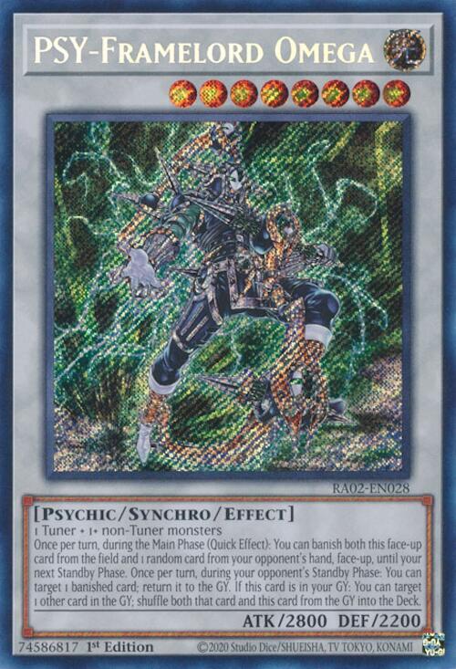 PSY-Framelord Omega (Secret Rare)