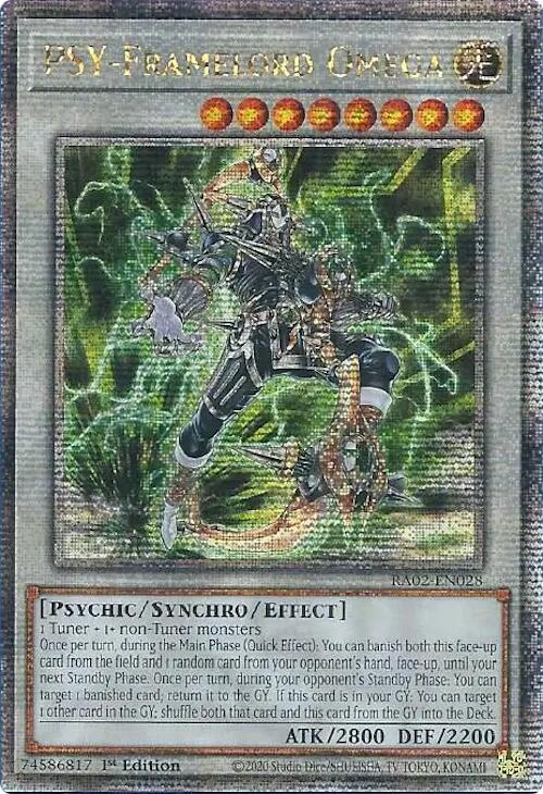 PSY-Framelord Omega (Quarter Century Secret Rare)