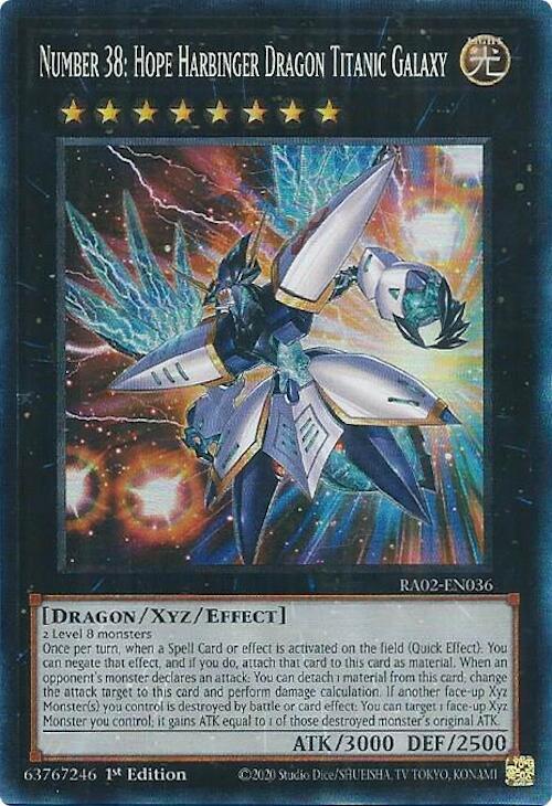 Number 38: Hope Harbinger Dragon Titanic Galaxy (PCR)