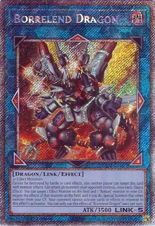 Borrelend Dragon (Platinum Secret Rare)