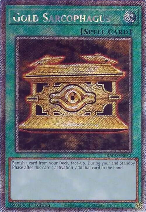 Gold Sarcophagus (Platinum Secret Rare)