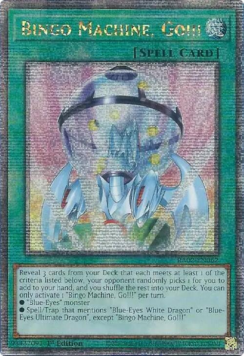 Bingo Machine, Go!!! (Quarter Century Secret Rare)