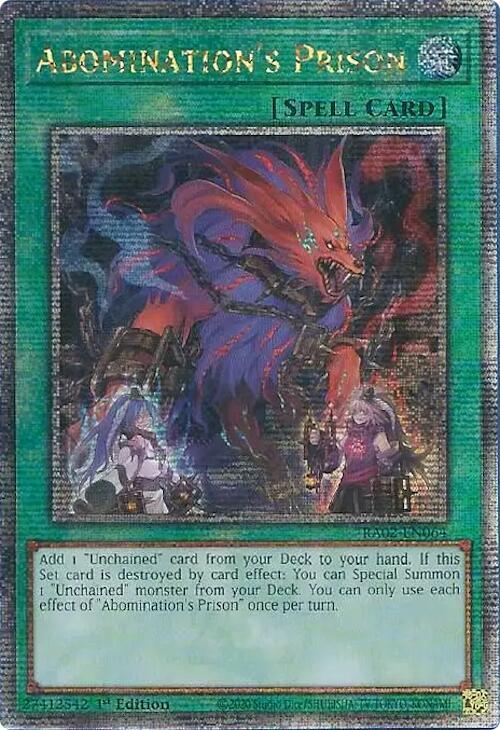 Abomination's Prison (Quarter Century Secret Rare)