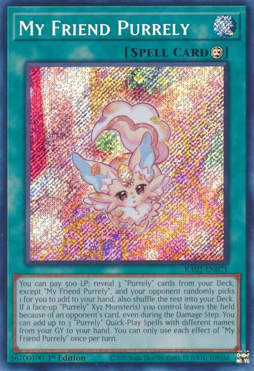 My Friend Purrely (Secret Rare)