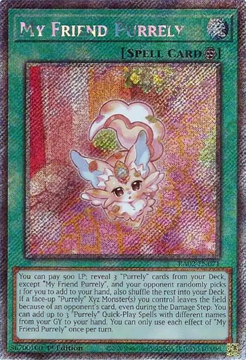 My Friend Purrely (Platinum Secret Rare)
