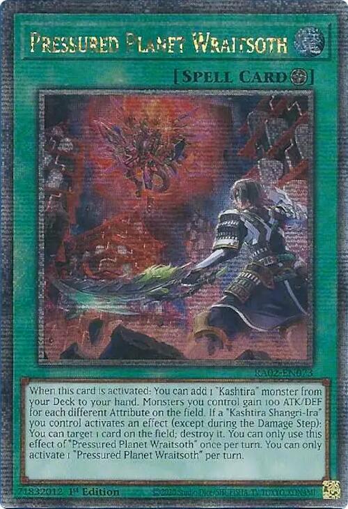 Pressured Planet Wraitsoth (Quarter Century Secret Rare)