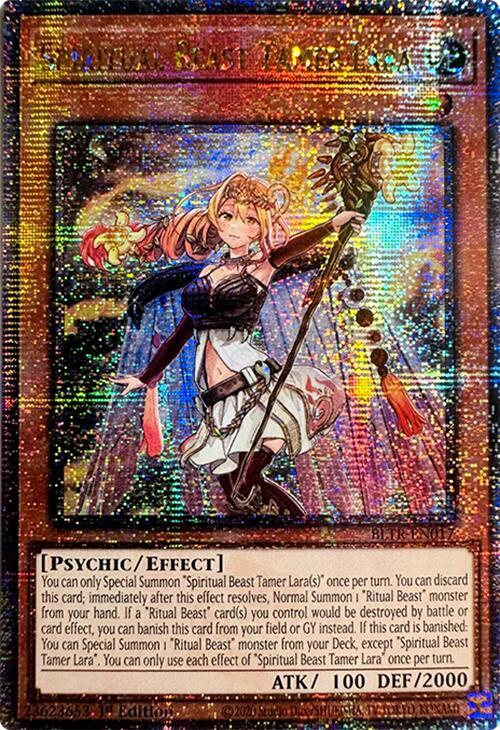 Spiritual Beast Tamer Lara (Quarter Century Secret Rare)