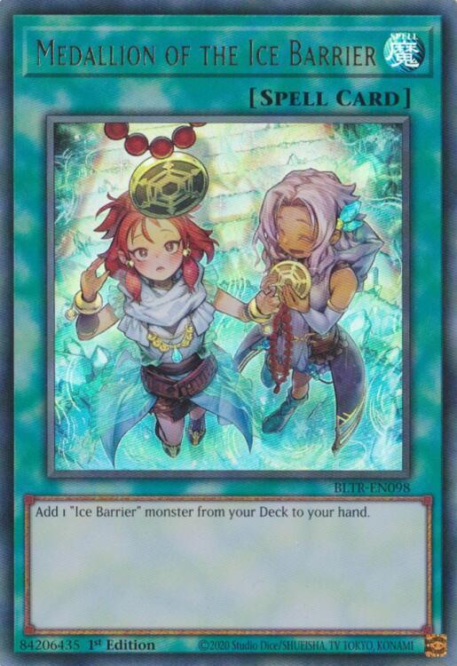 Medallion of the Ice Barrier (Alternate Art)