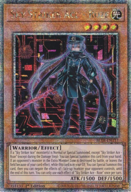 Sky Striker Ace - Roze (Alternate Art) (Quarter Century Secret Rare)