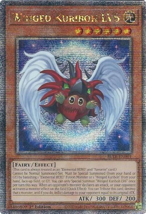 Winged Kuriboh LV6 (Quarter Century Secret Rare)
