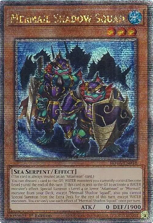 Mermail Shadow Squad (Quarter Century Secret Rare)