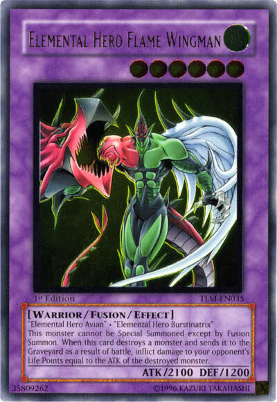 Elemental HERO Flame Wingman (UTR)