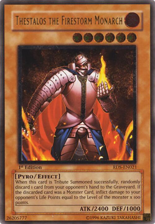 Thestalos the Firestorm Monarch (UTR)