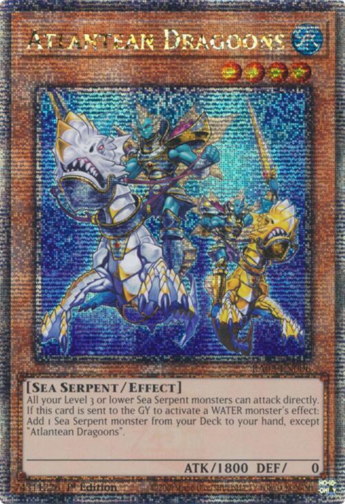 Atlantean Dragoons (Quarter Century Secret Rare)