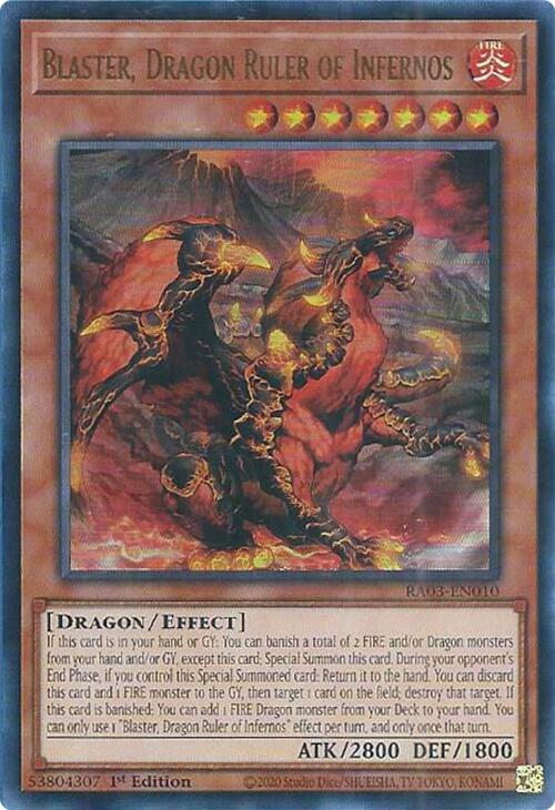 Blaster, Dragon Ruler of Infernos (UR)