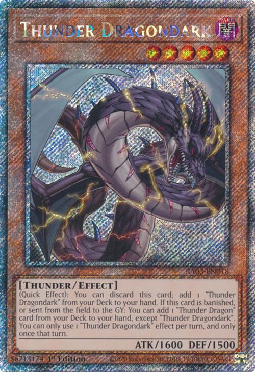 Thunder Dragondark (Platinum Secret Rare)