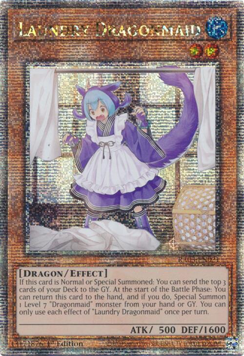 Laundry Dragonmaid (Quarter Century Secret Rare)