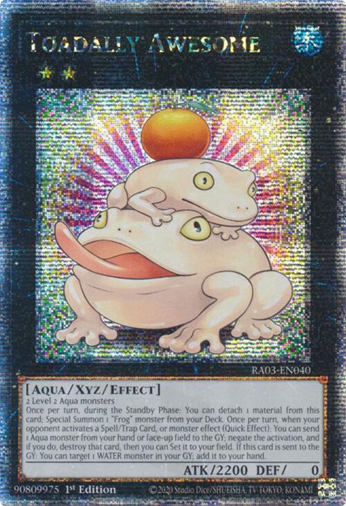 Toadally Awesome (Quarter Century Secret Rare)